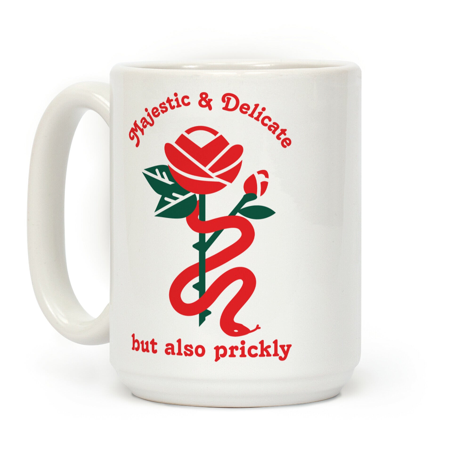 Majestic & Delicate But Also Prickly Coffee Mug